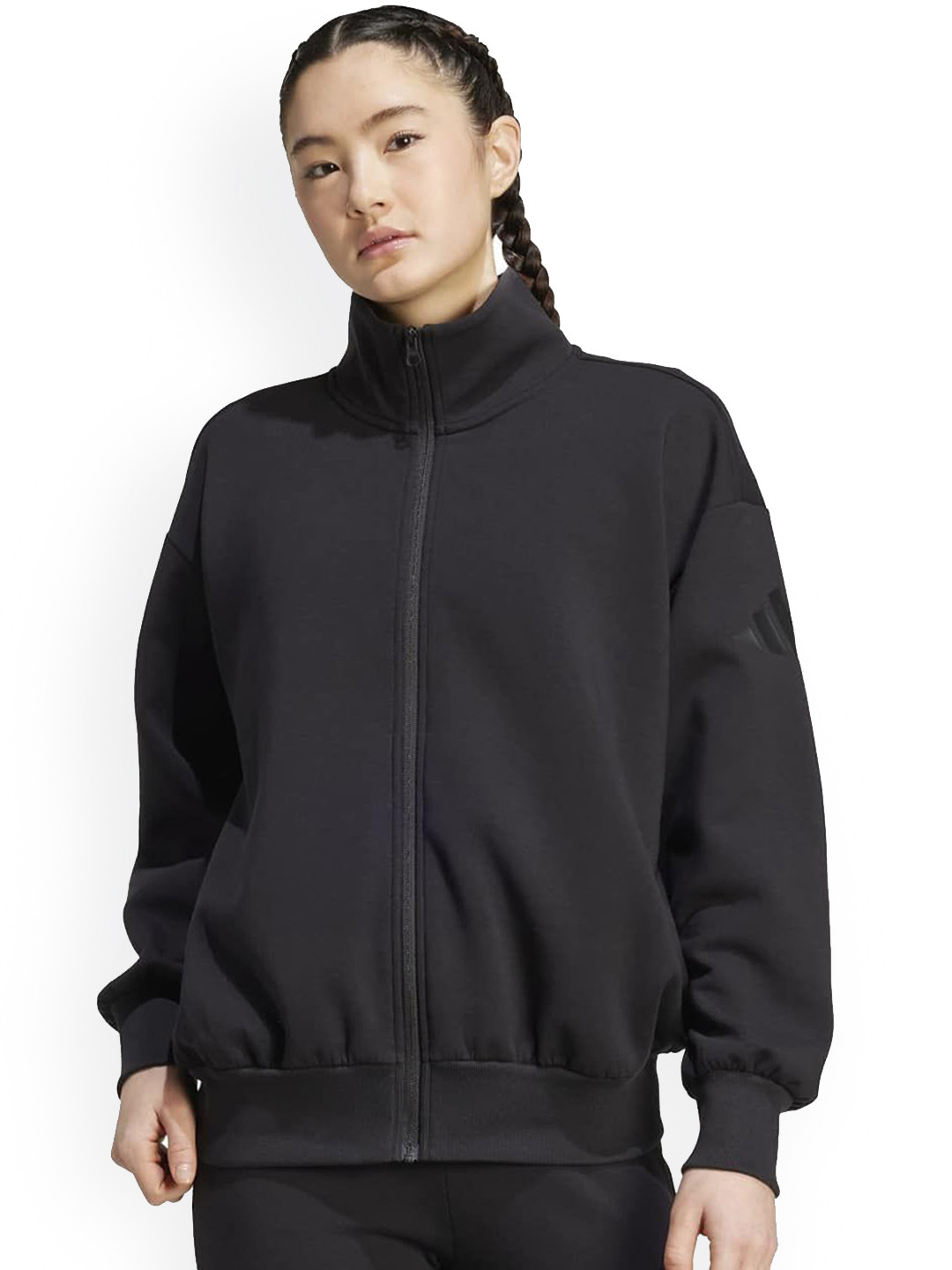 ADIDAS Soft Lux Full-Zip Track Top