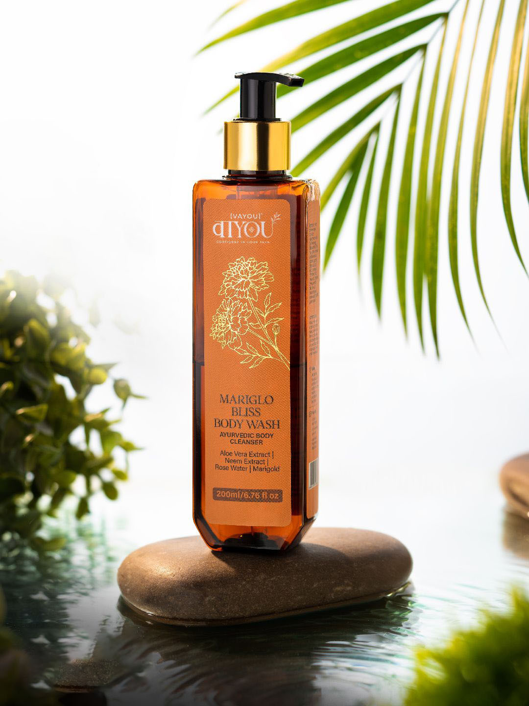 VaYou Mariglo Bliss Body Wash With Aloevera For Hydration - 200 ml