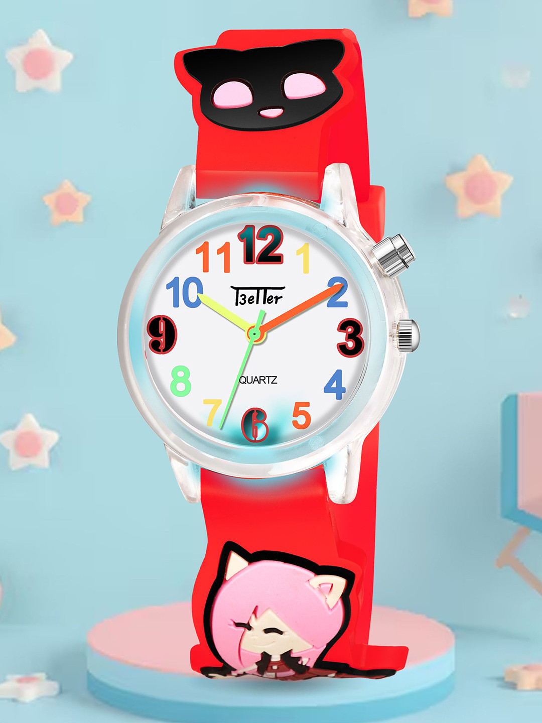 YOUNG MISSION Girls Printed Dial Analogue Watch BT 413 RRD