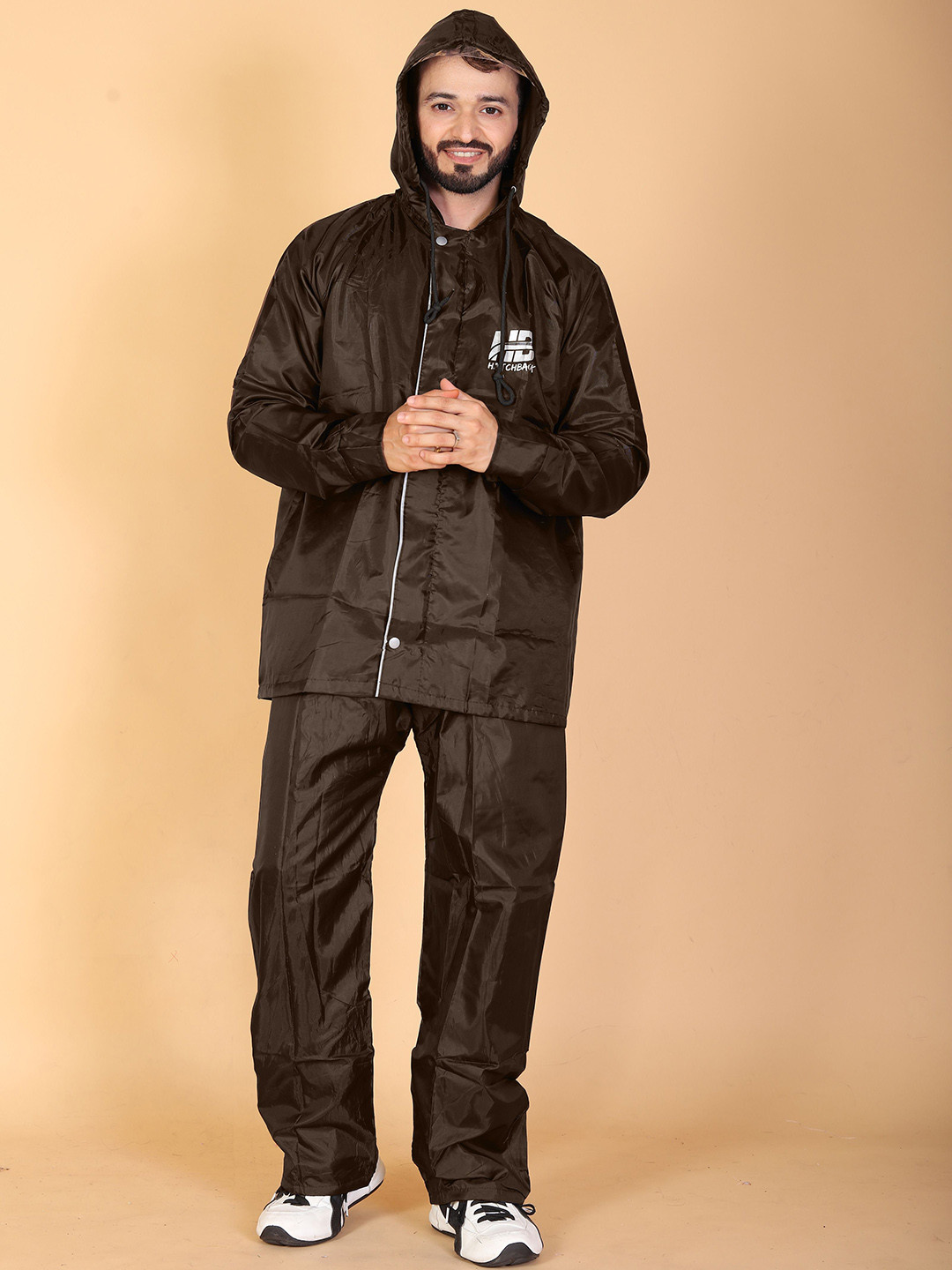 SANCIA Men Reversible Double Coated Waterproof Rain Suit