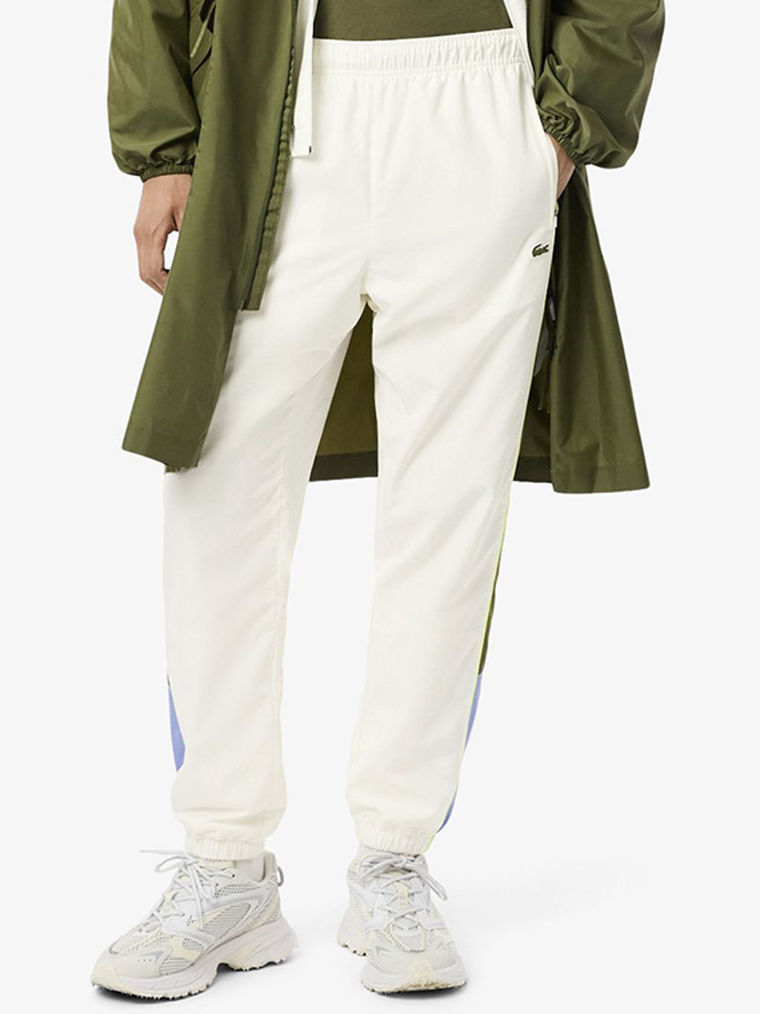 Lacoste  Colourblocked Mid-Rise Joggers