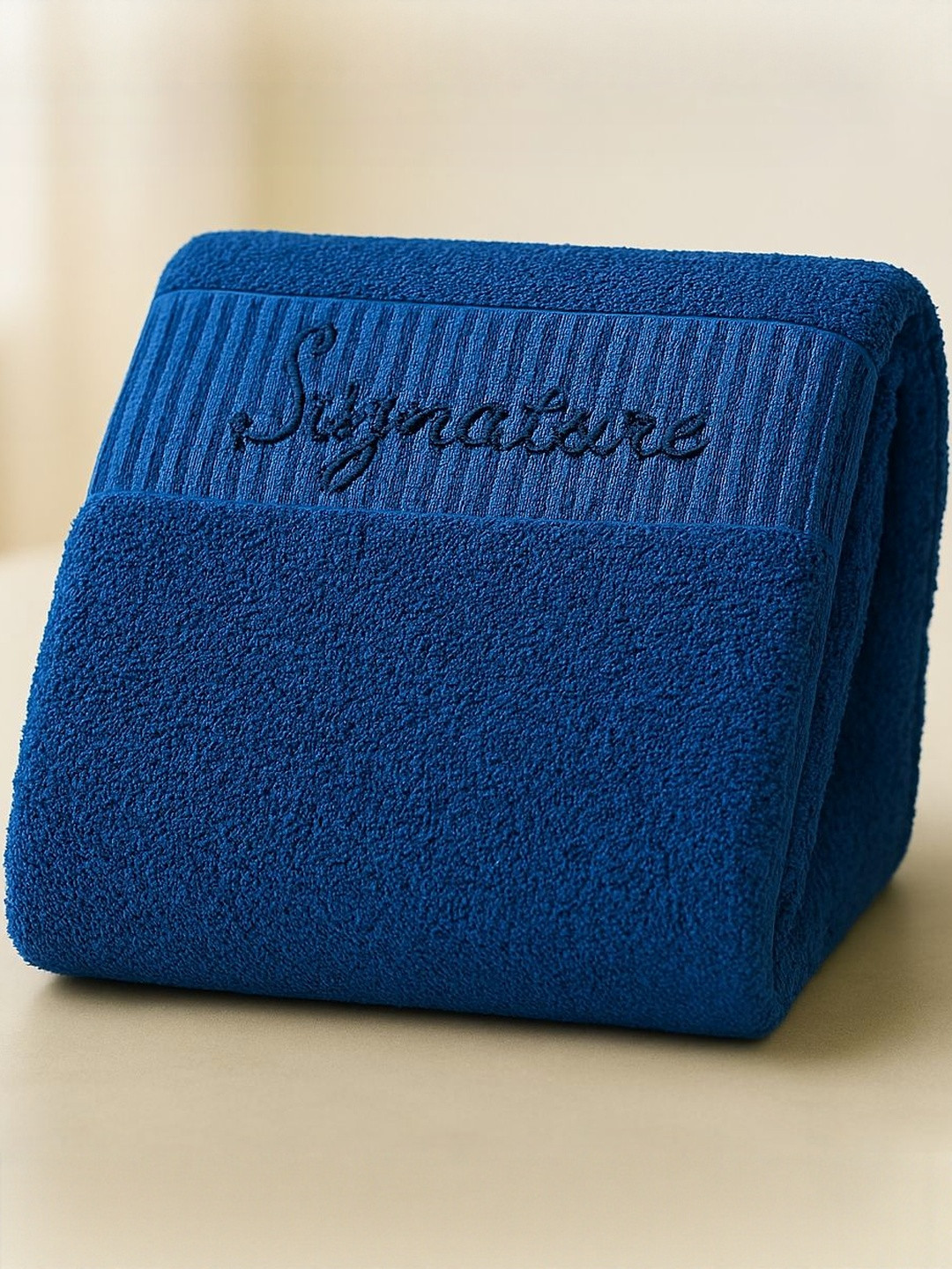 Signature Navy Blue 1 Bamboo 450 GSM Bath Towel
