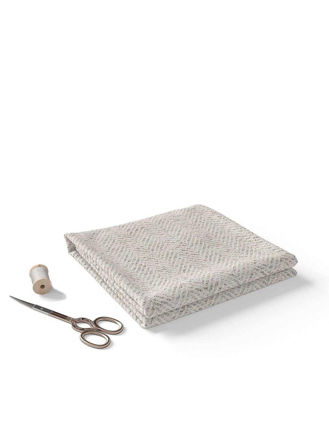 Bigreams Men Striped Wool Herringbone Tweed Clothing Fabric