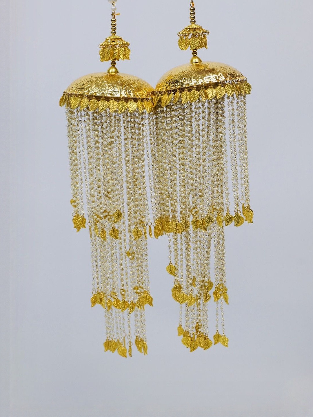 Flosaira Set Of 2 Beaded Aahat Bridal Kaleeras