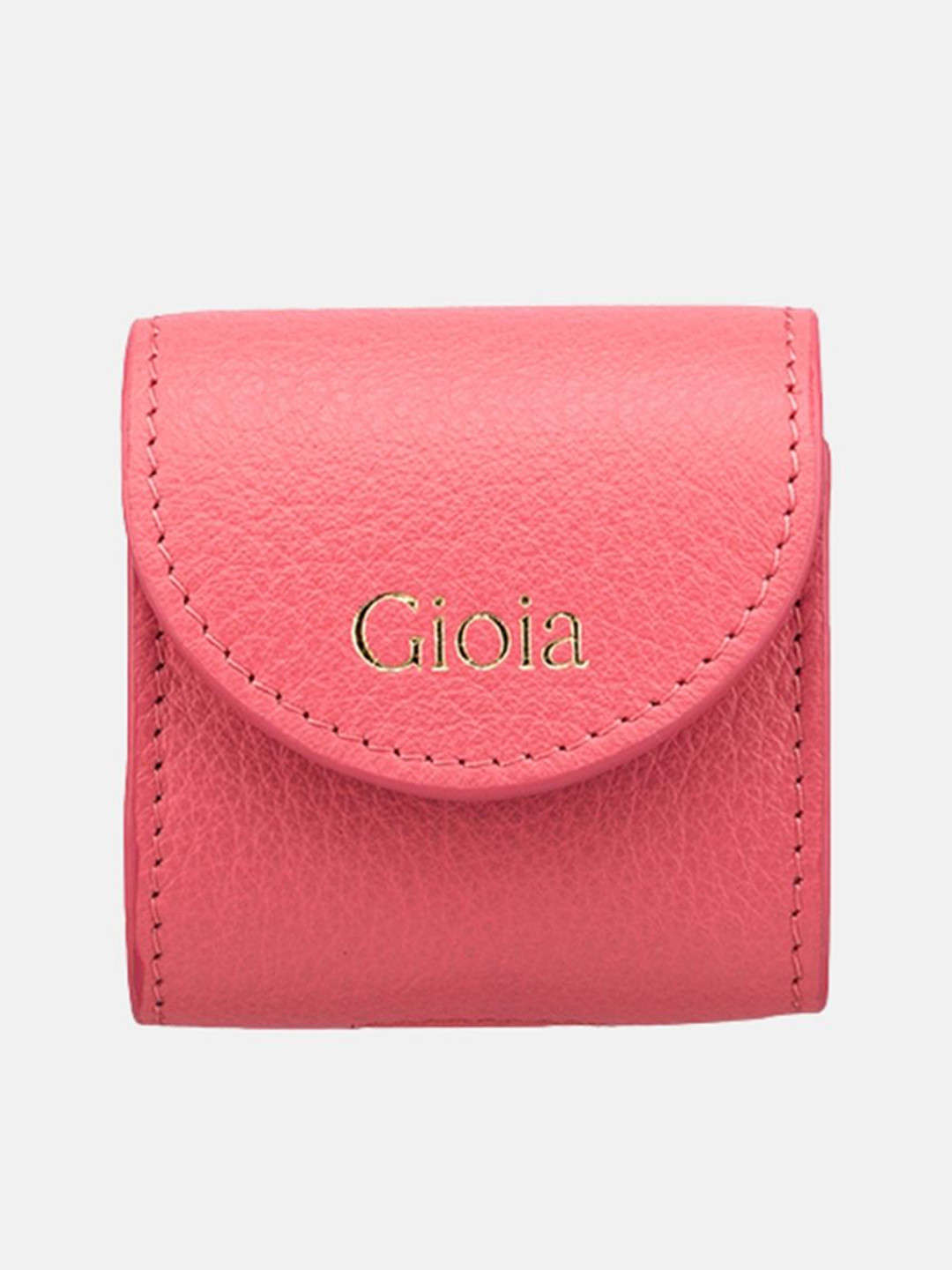 GIOIA Women Textured Leather Anna Airpod Case