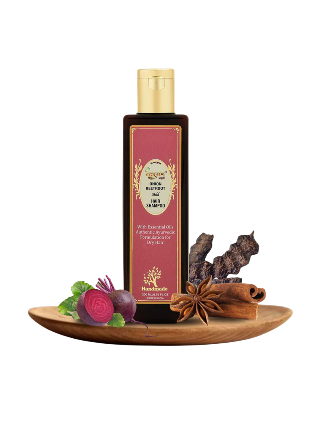 VEDPURAN Onion Beetroot Mild Shampoo - 200 ml