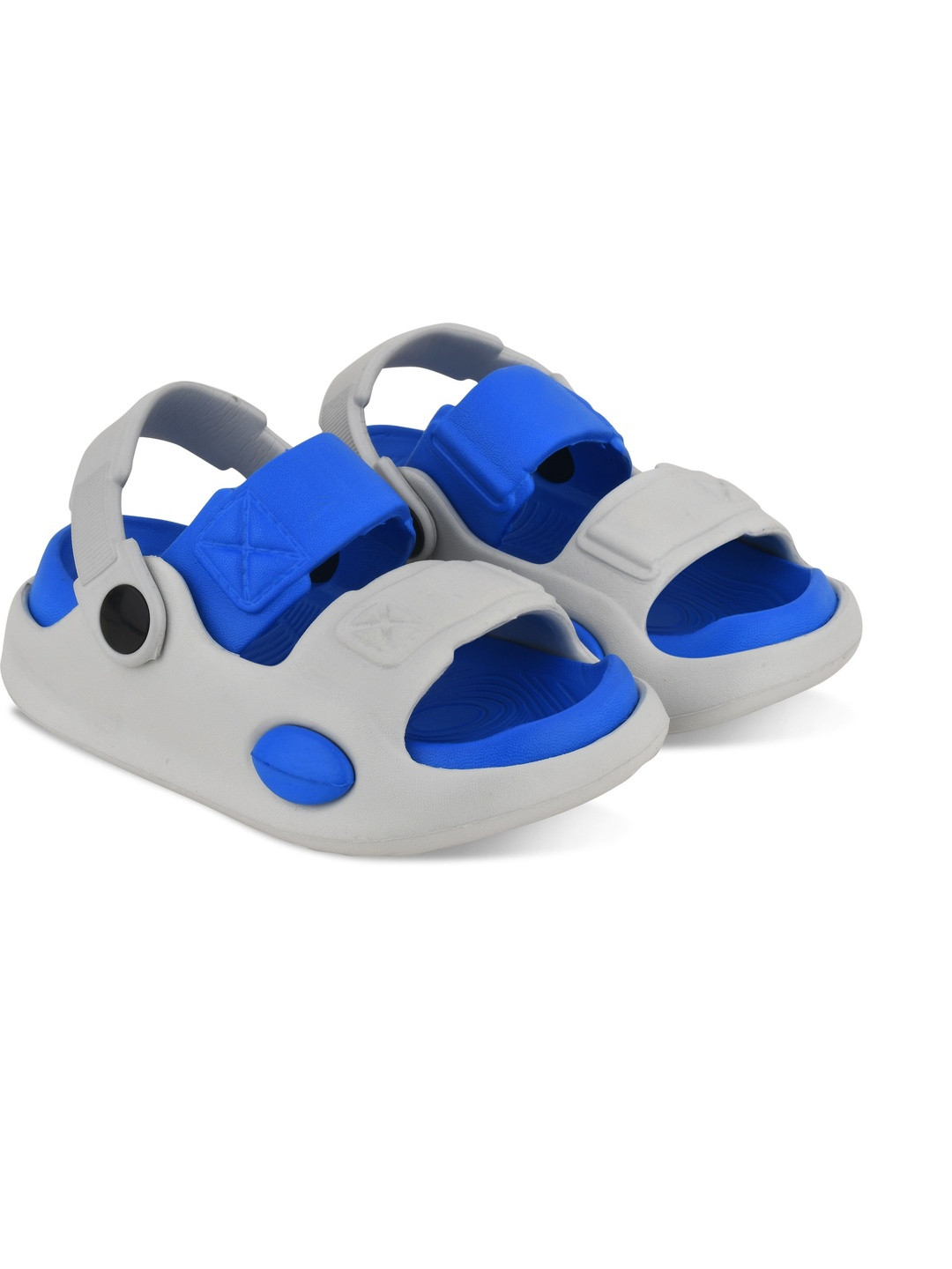 Trump Unisex Kids Colourblocked Double Straps Sliders