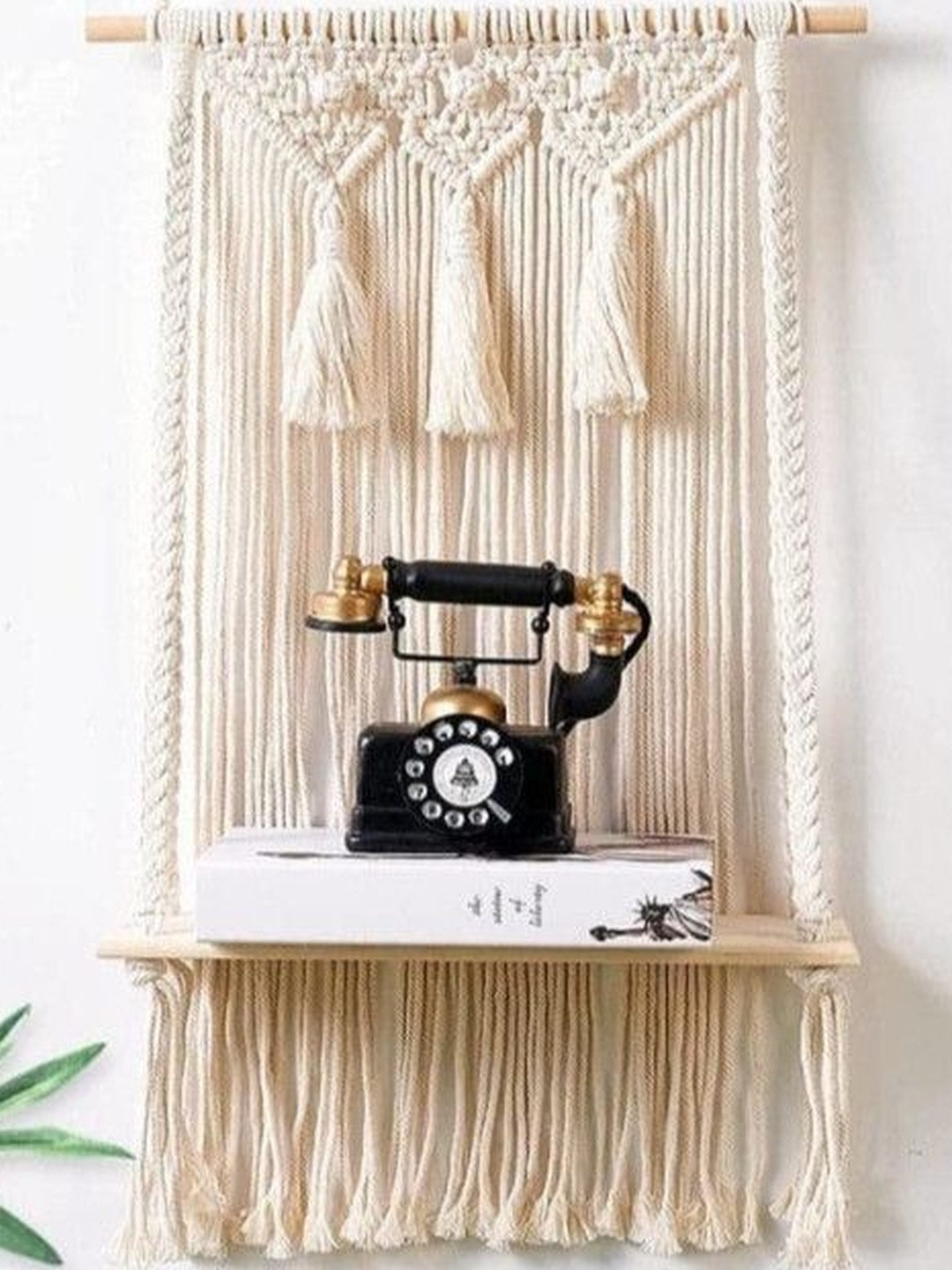 Aain Wooden Wall Hanging Shelf