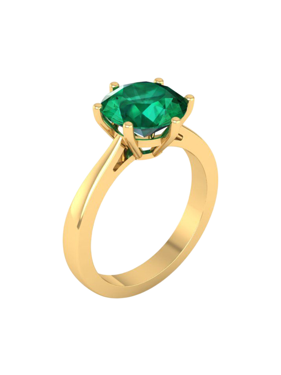 Lasmo 925 Sterling Silver 14k Gold Plated Cubic Zirconia Studded Finger Ring