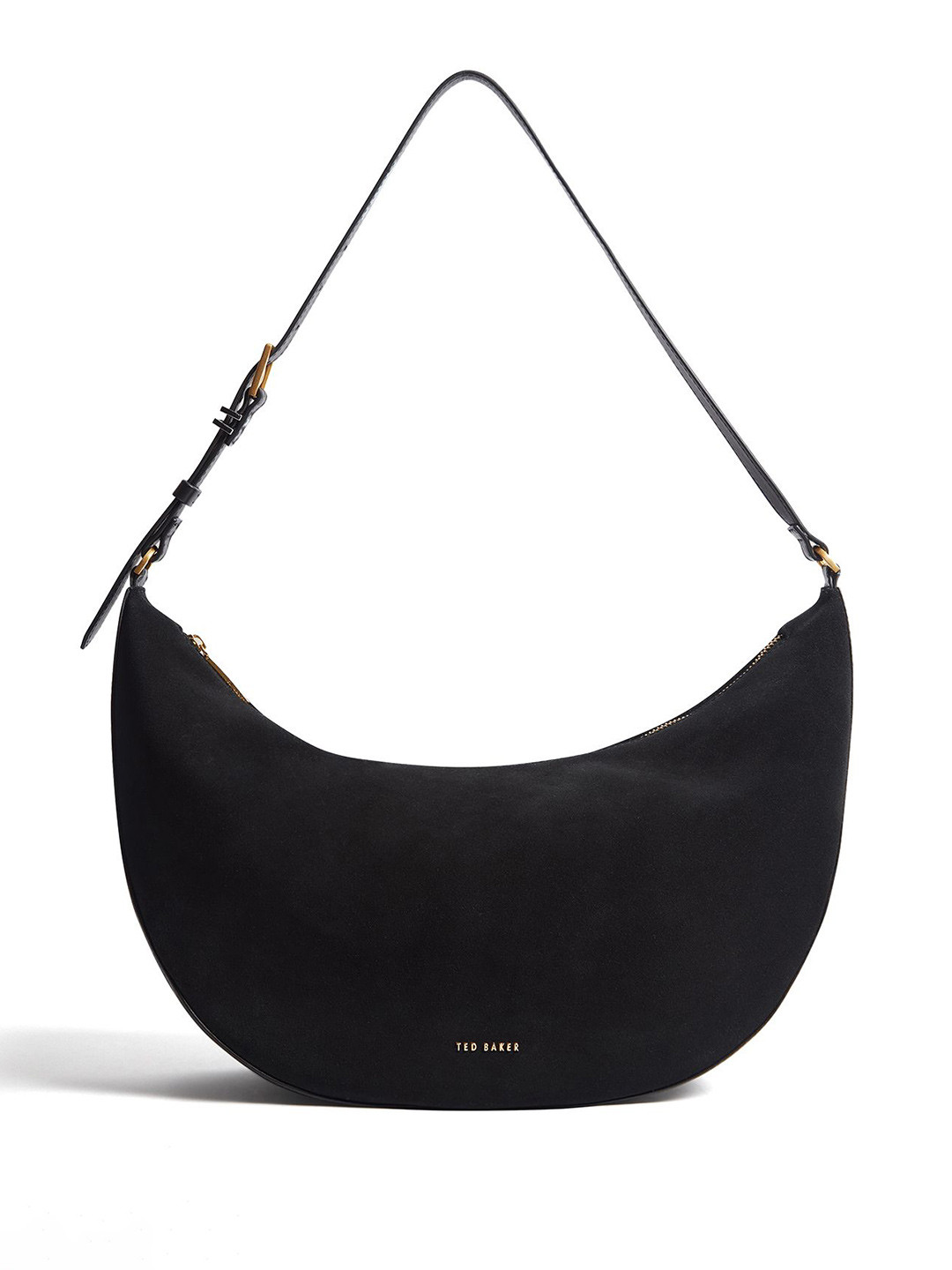 Ted Baker Women Solid Half Moon Shoulder Bag