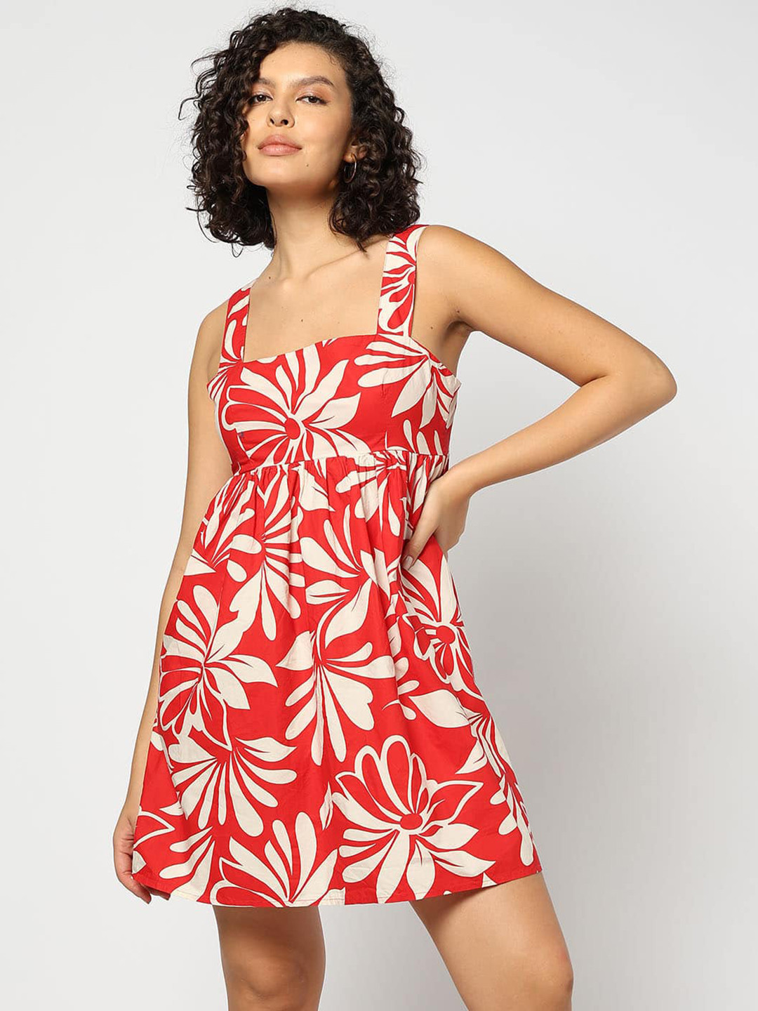 GAP Tropical Print A-Line Dress