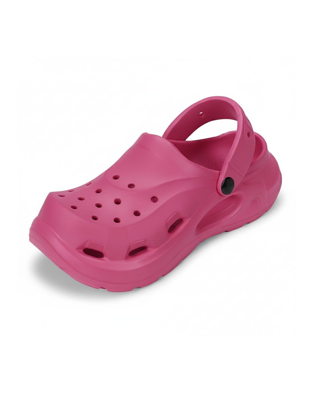 ORTHO JOY Women Dark Pink Slip-On Comfort Clogs