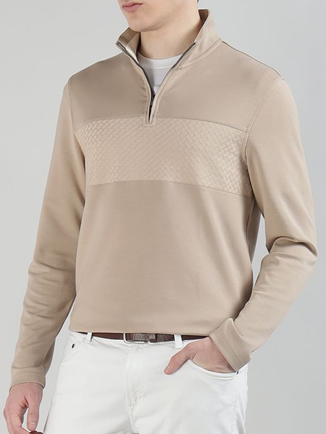 Ted Baker Men Geometric Pullover Sweatshirt