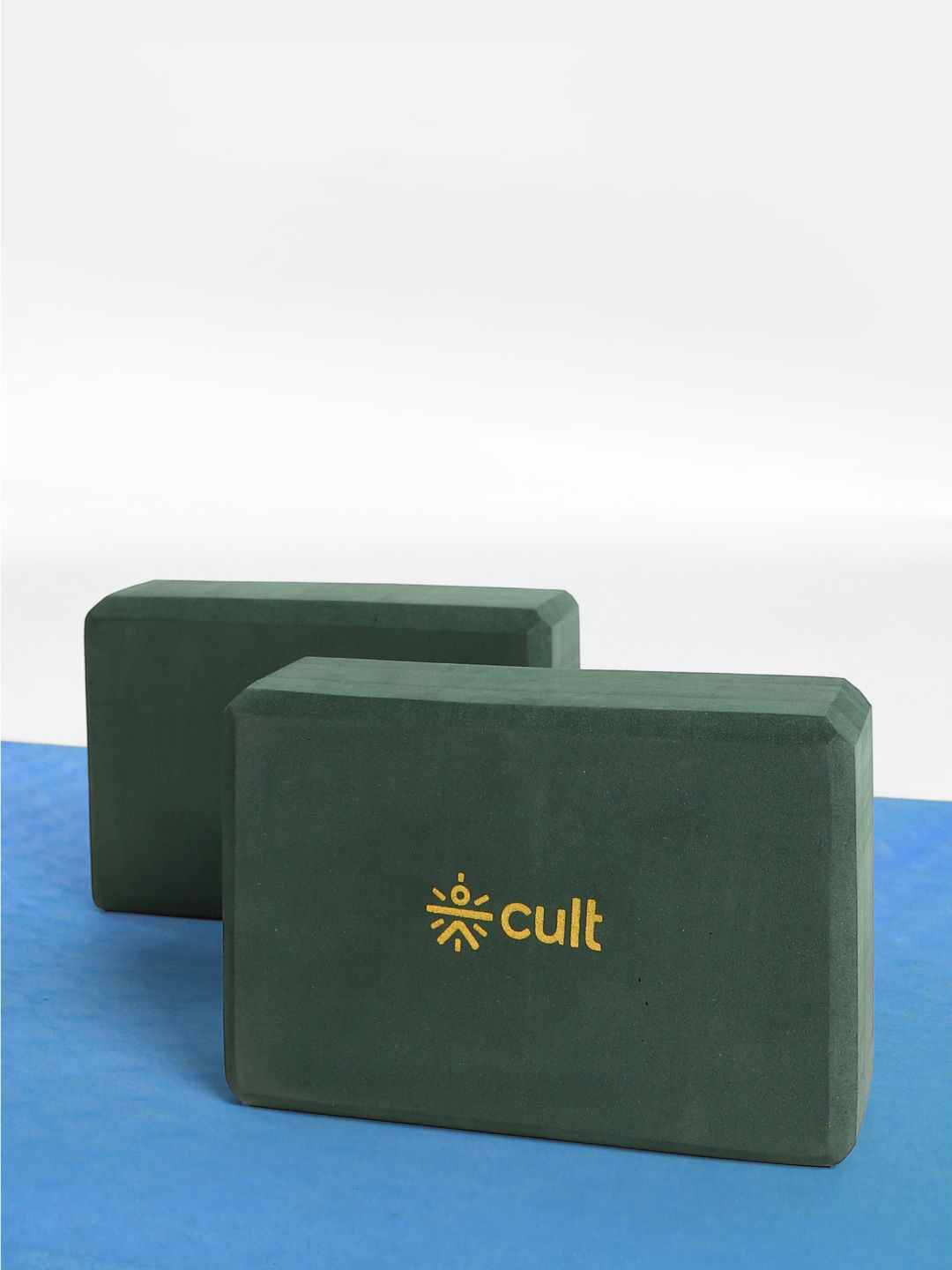 CULT Unisex Pack of 2 EVA 80MM Yoga Blocks