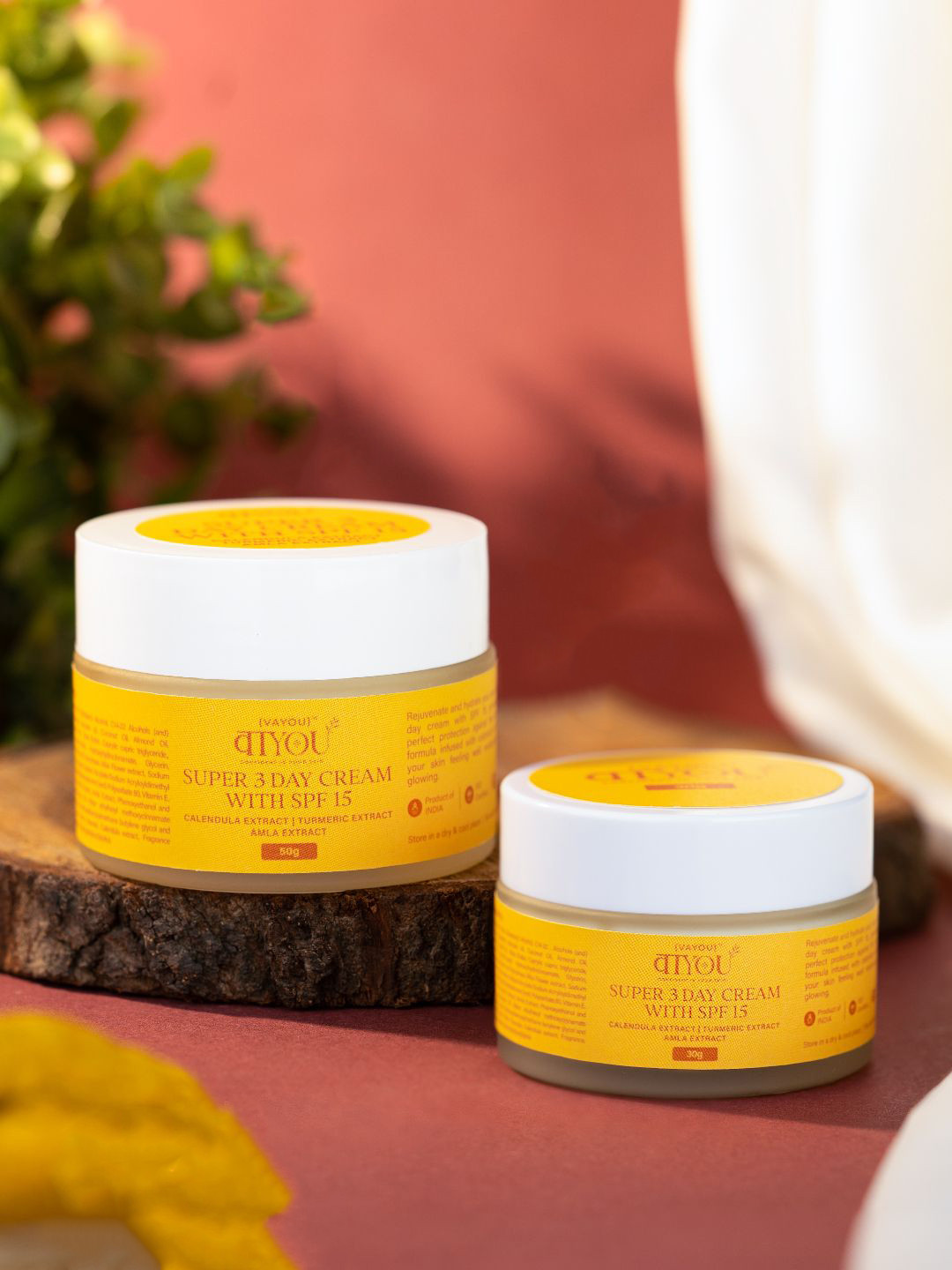 VaYou Super 3 Day Cream with SPF 15- 30g