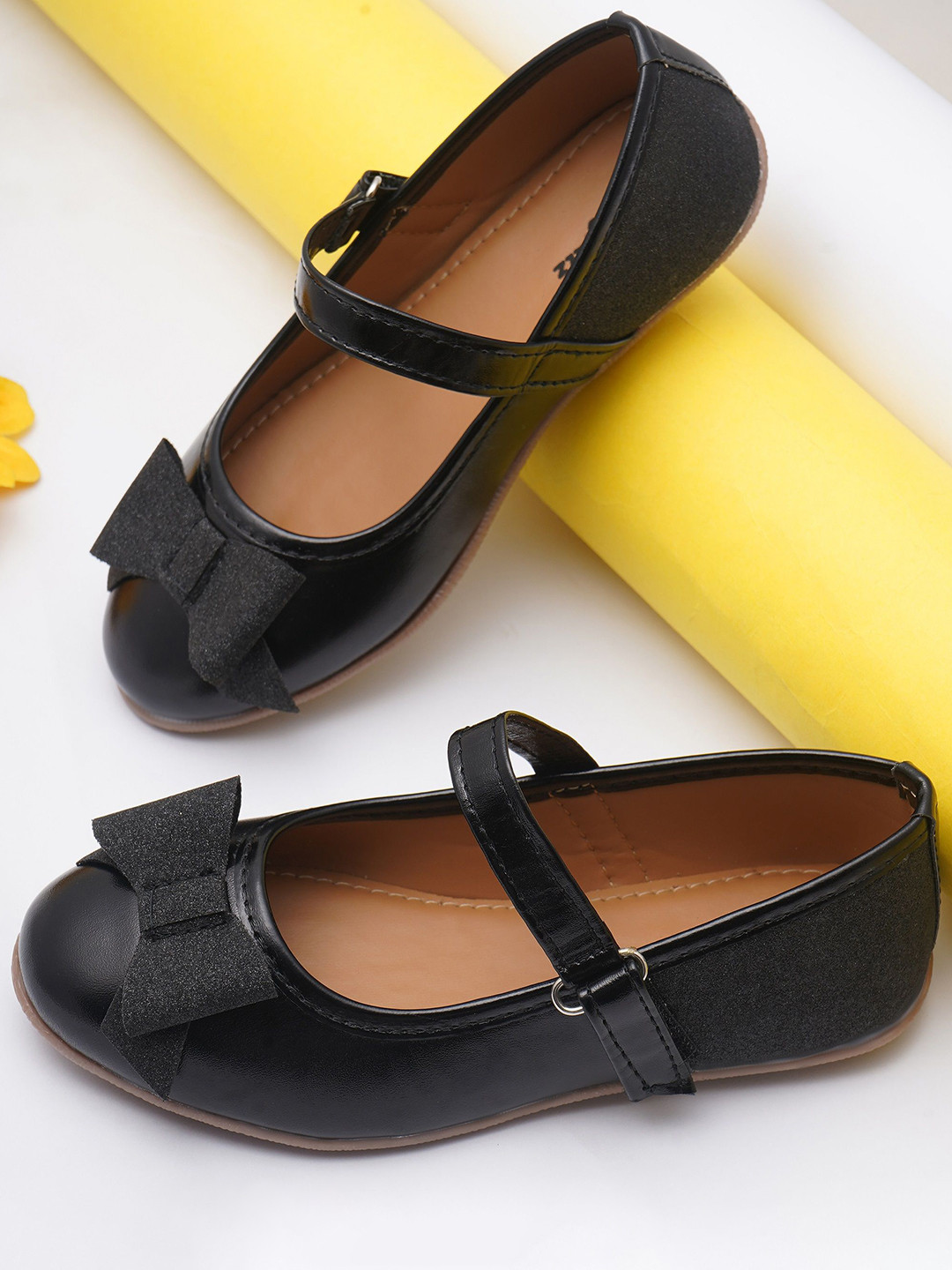 BOYZ N GALZ Girls Embellished Mary Janes With Bows