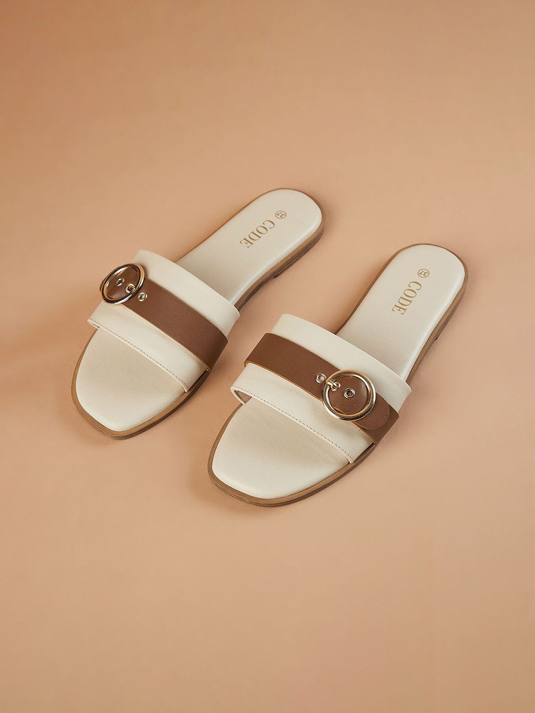 CODE by Lifestyle Women Slip-On Open Toe Flats
