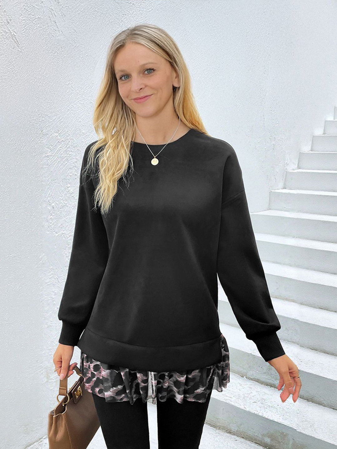 StyleCast Women Solid Ribbed Polyester Sweaters