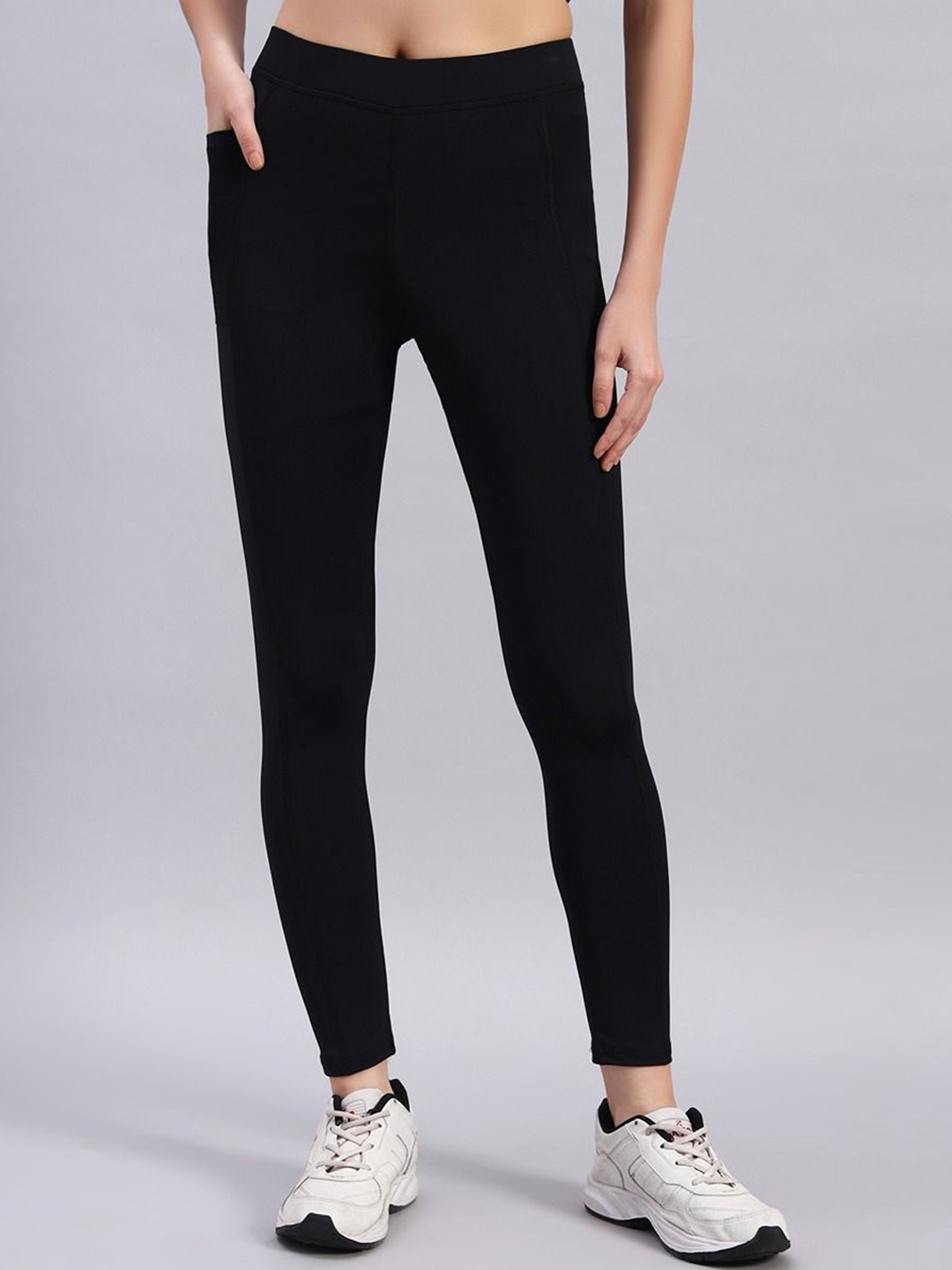 GEONIX Women Mid-Rise Ankle-Length Tights