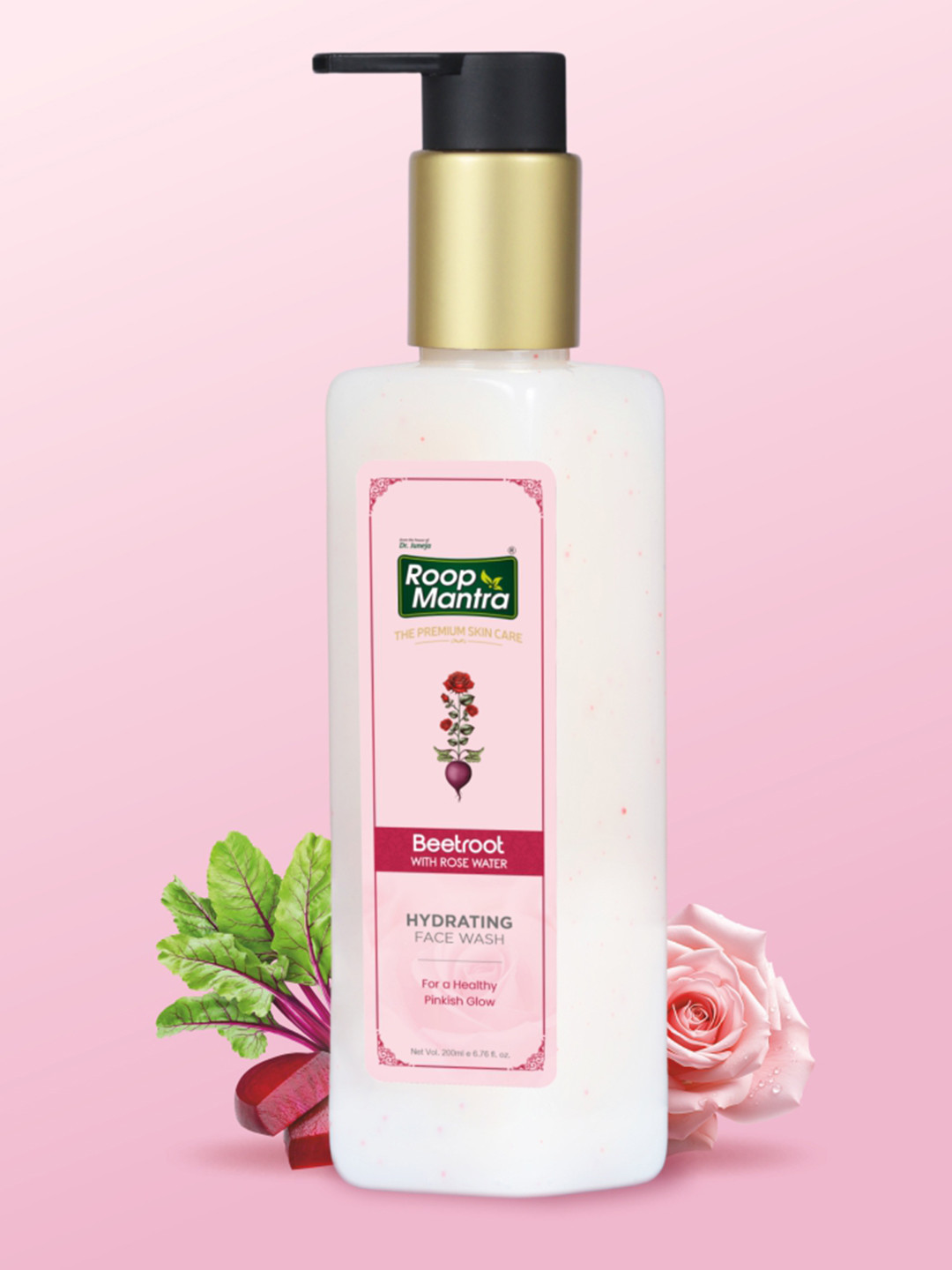 Roop Mantra Beetroot With Rose Water Face Wash-200ml