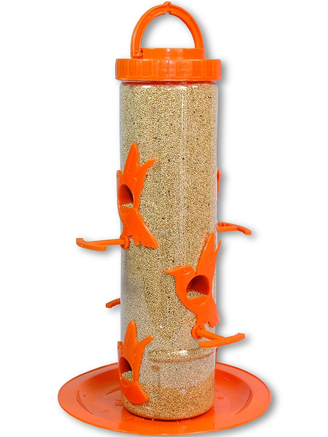 AMIJIVDAYA Orange Hanging Bird House