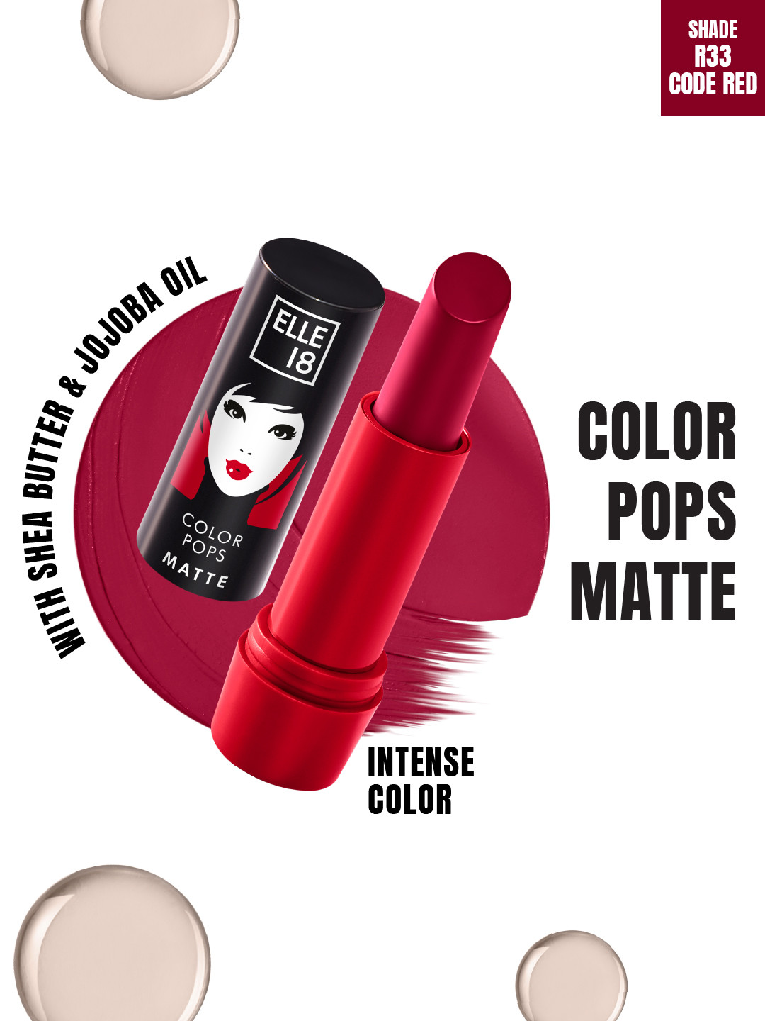 ELLE 18 Color Pop Matte Lip Color - Pink Show P24