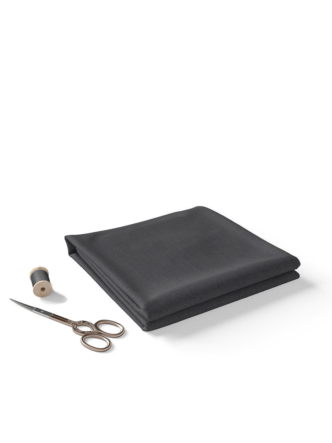 Bigreams Men Solid Suit Stretchable Cotton Linen Clothing Fabric