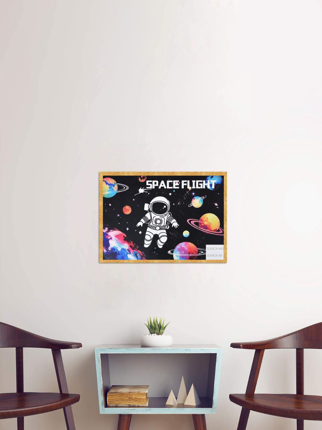 Cortina Set of 4 with 1 Scratch Stylus Art Paper Magic Toy Learning and Development Toys