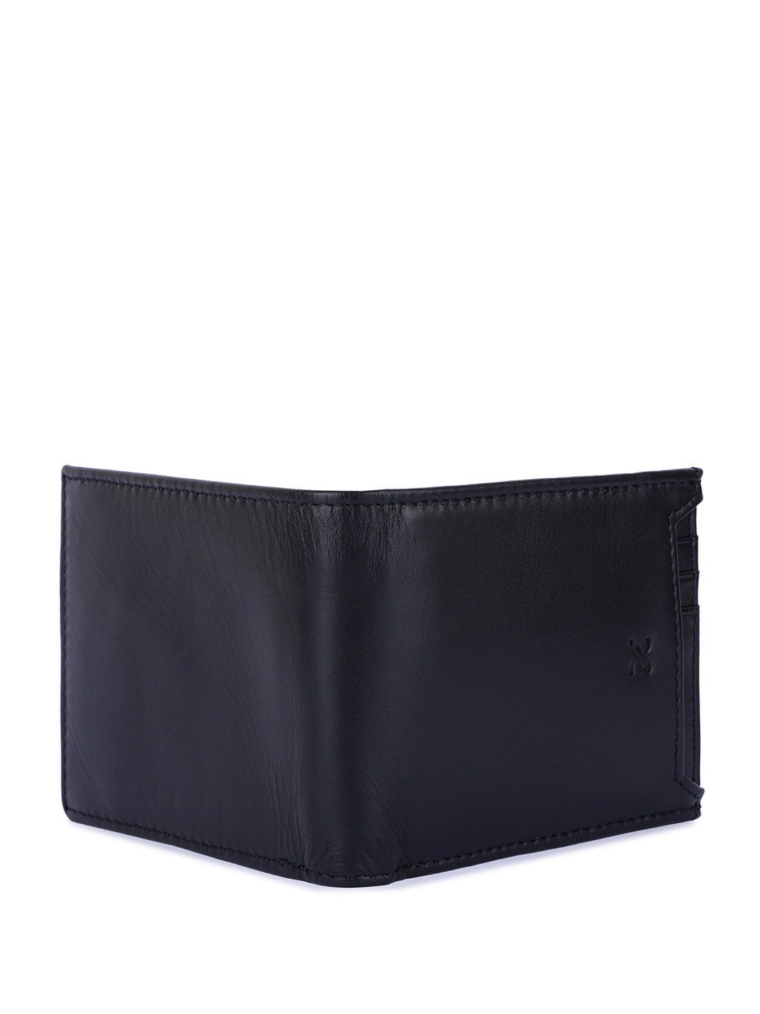 Daniel Klein Men Leather Slim Two Fold Wallet with Detachable Card Holder