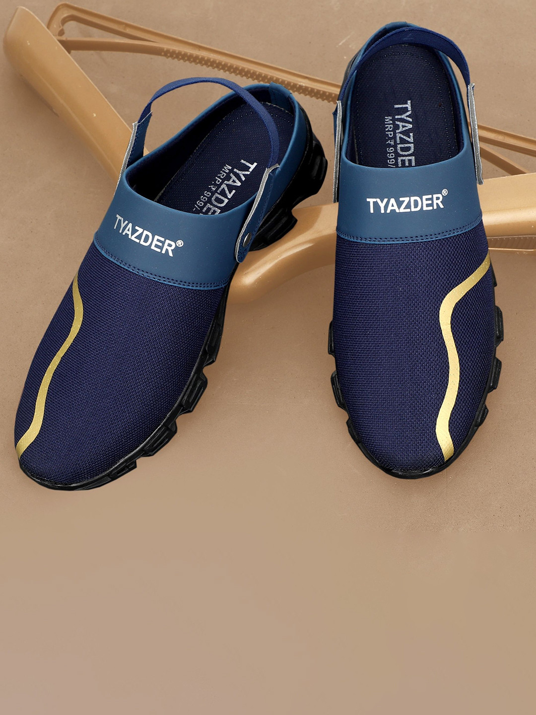 TYAZDER Men Textured Mule Sneakers