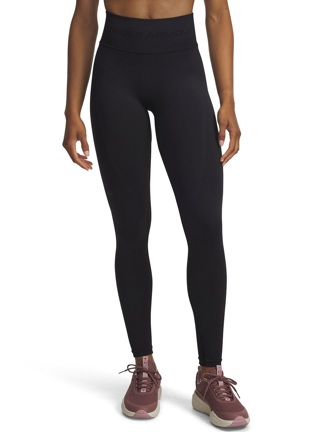 UNDER ARMOUR Women Project Rock High Rise Ankle Length Tights