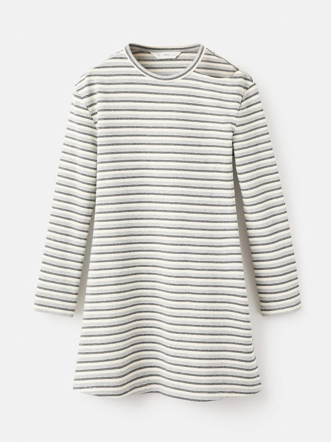 Mango Kids Girls Striped Jumper Dress