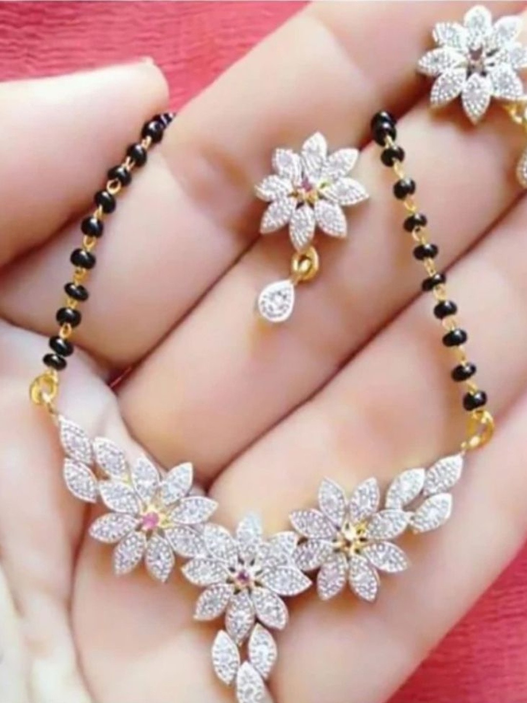 RadhaKrishna Artificial Stones Mangalsutra