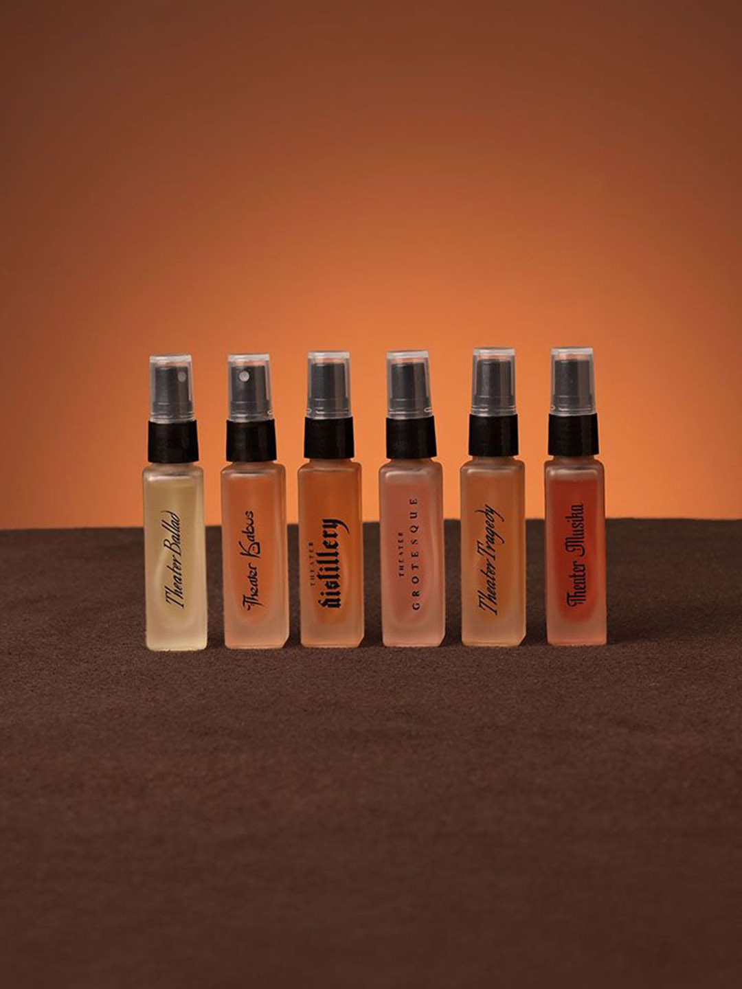 Theater Set Of 6 Kabus, Tragedy, Grotesque, Distillery, Musika & Ballad EDP - 8 ml Each