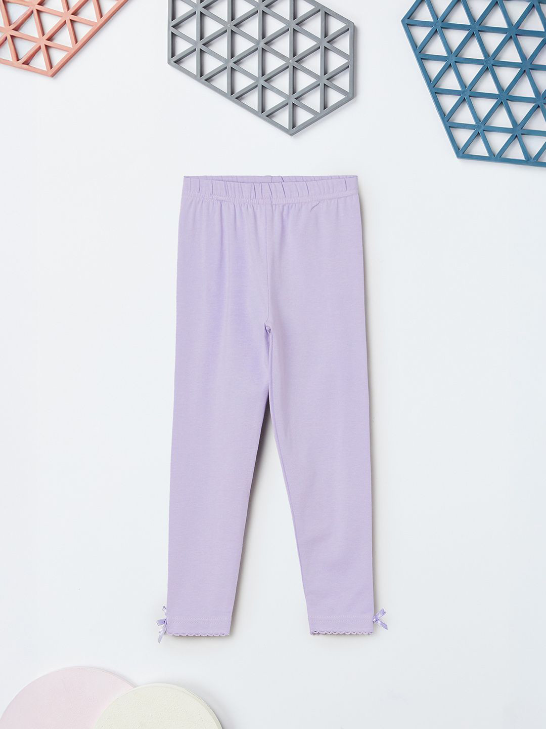 max Girls Mid-RiseAnkle Length Leggings