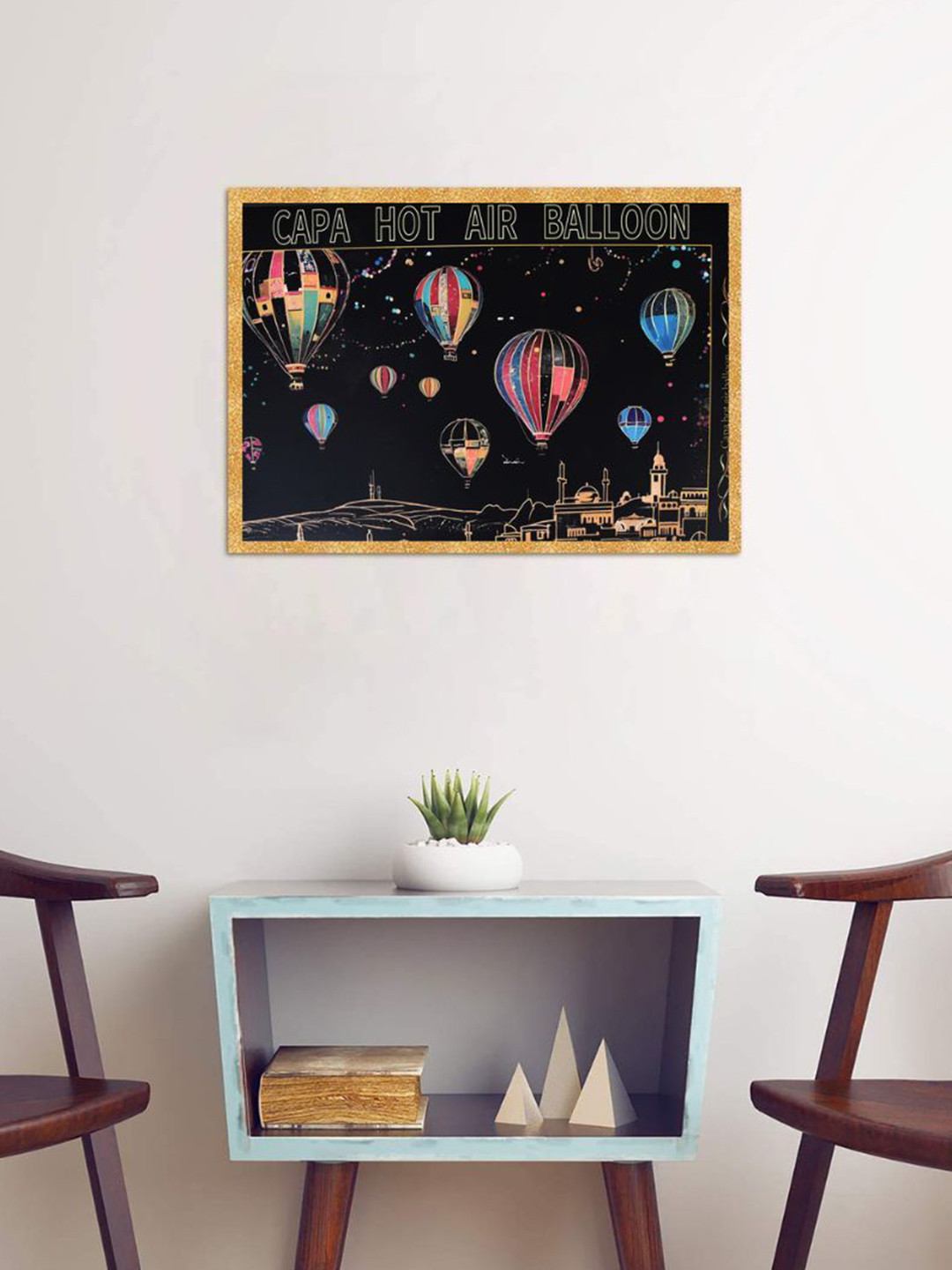 Cortina Kids Capa Hot Air Balloon Scratch Art Kit