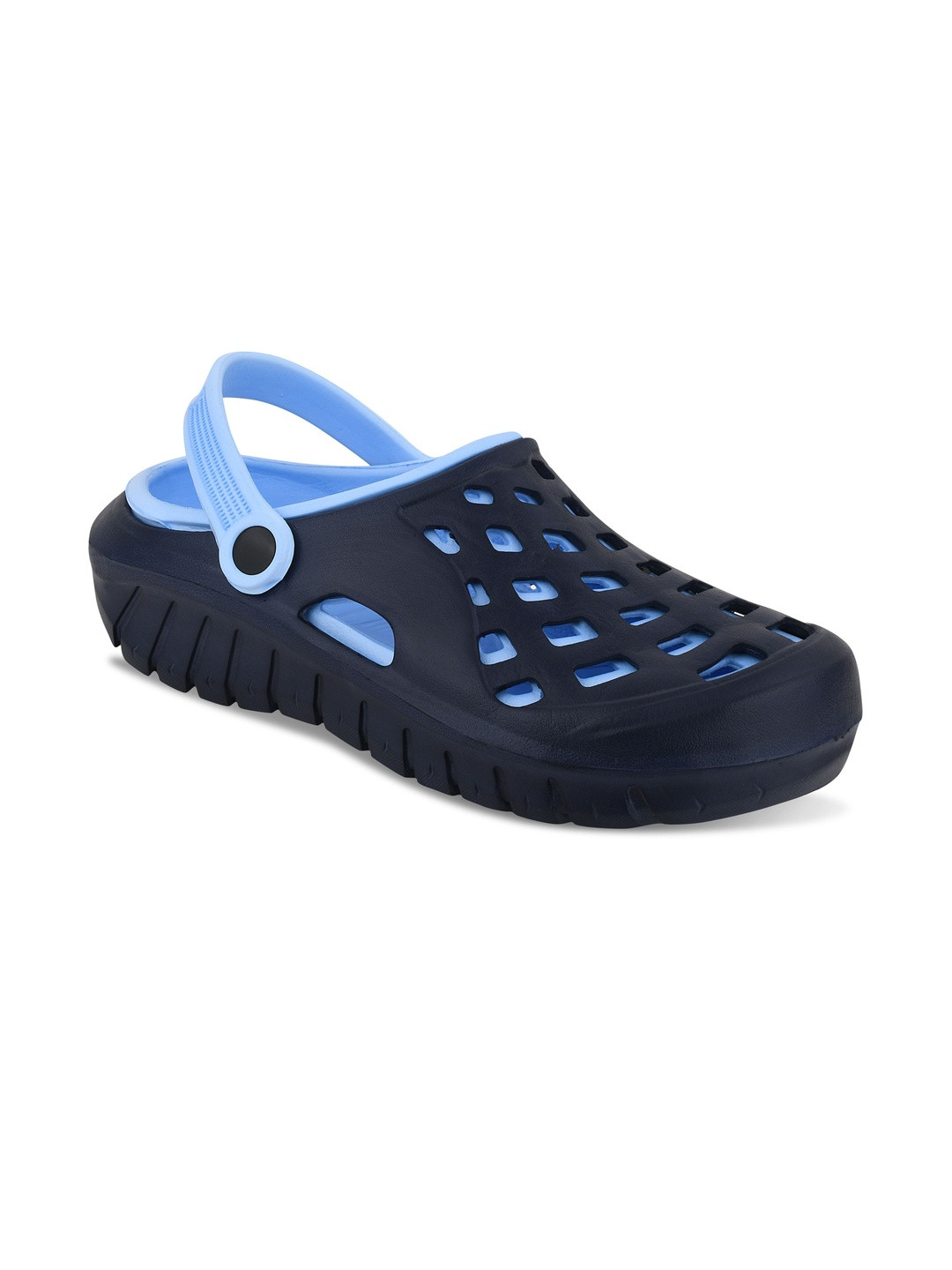 Trump Men Blue Casual Clogs
