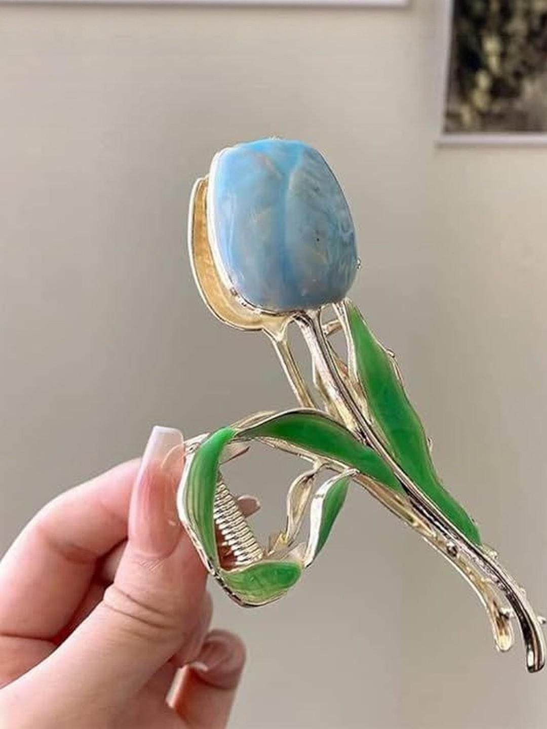 Beauty Flow Women Tulip Hair Claw Clip