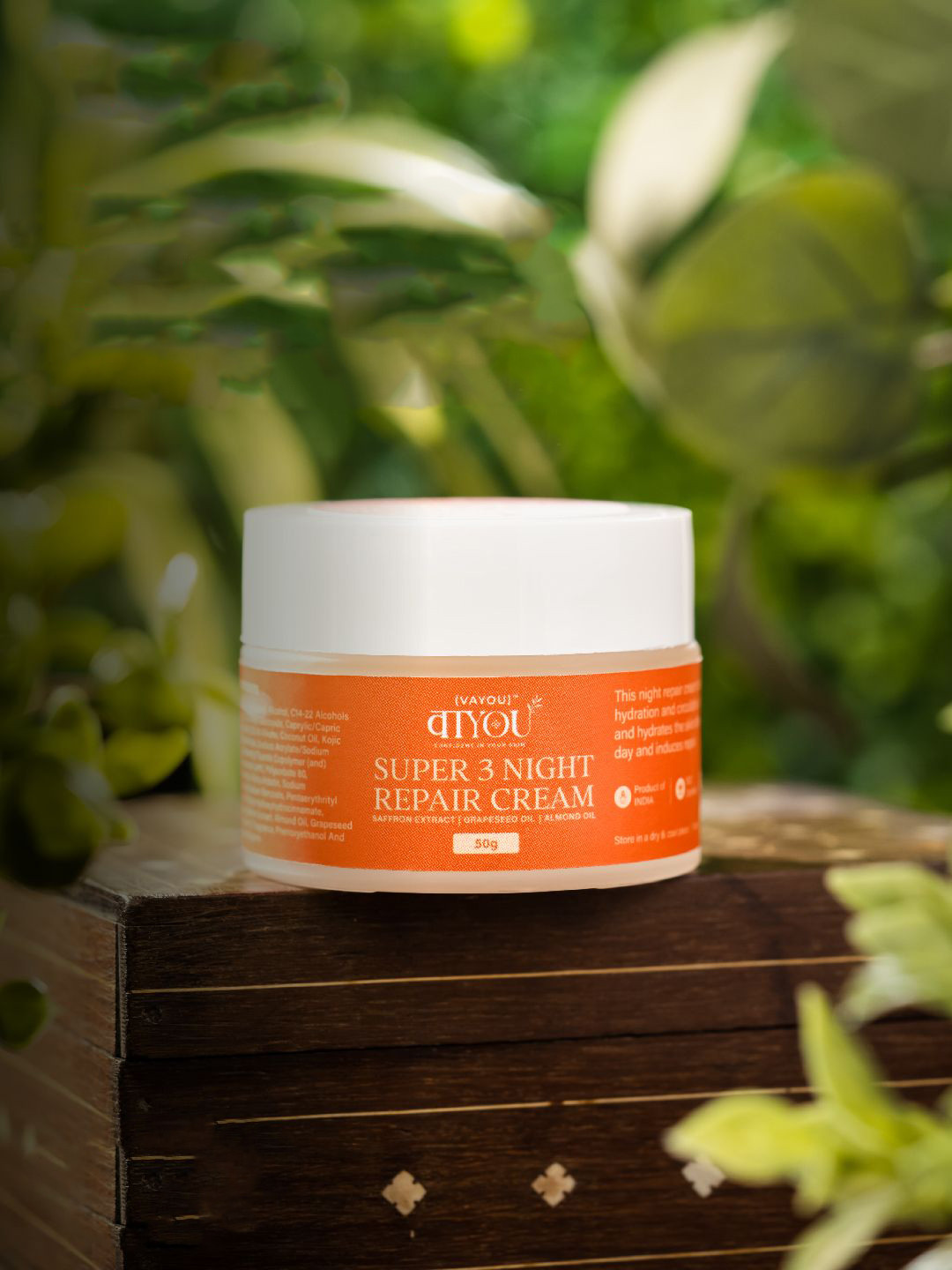 VaYou Super 3 Night Repair Cream- 30g