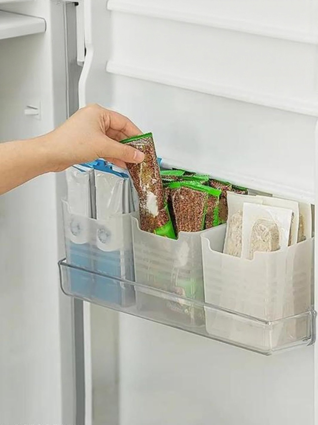 Faverito 6 Fridge Storage Boxes Space-Saving Side Door Storage