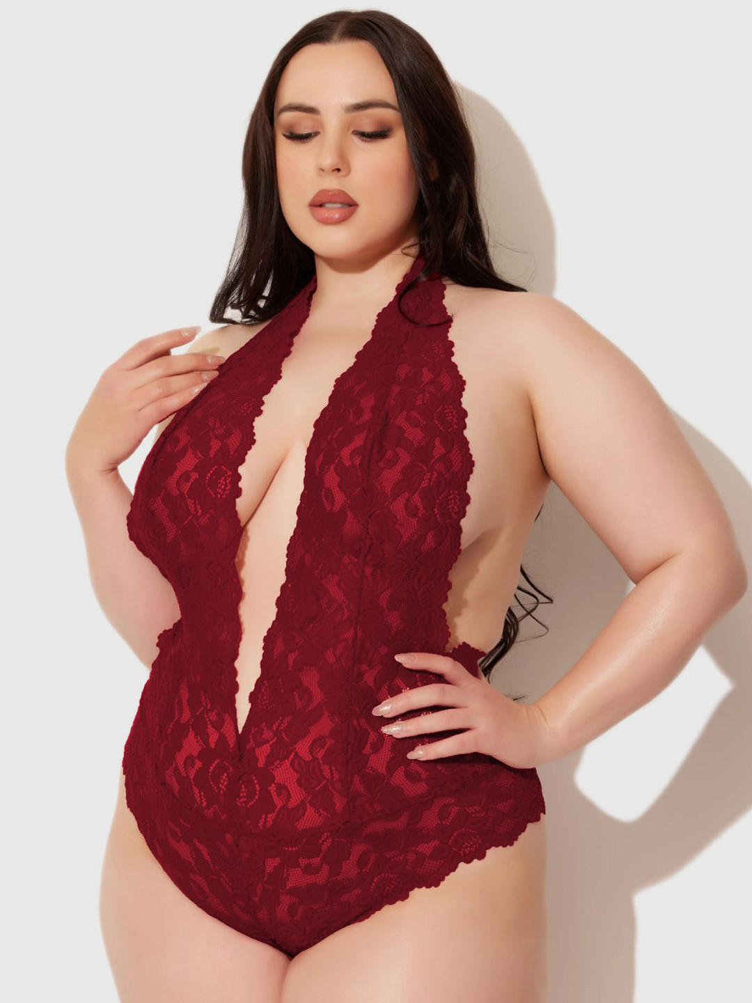 Luvien Paris Halter Neck Baby Doll