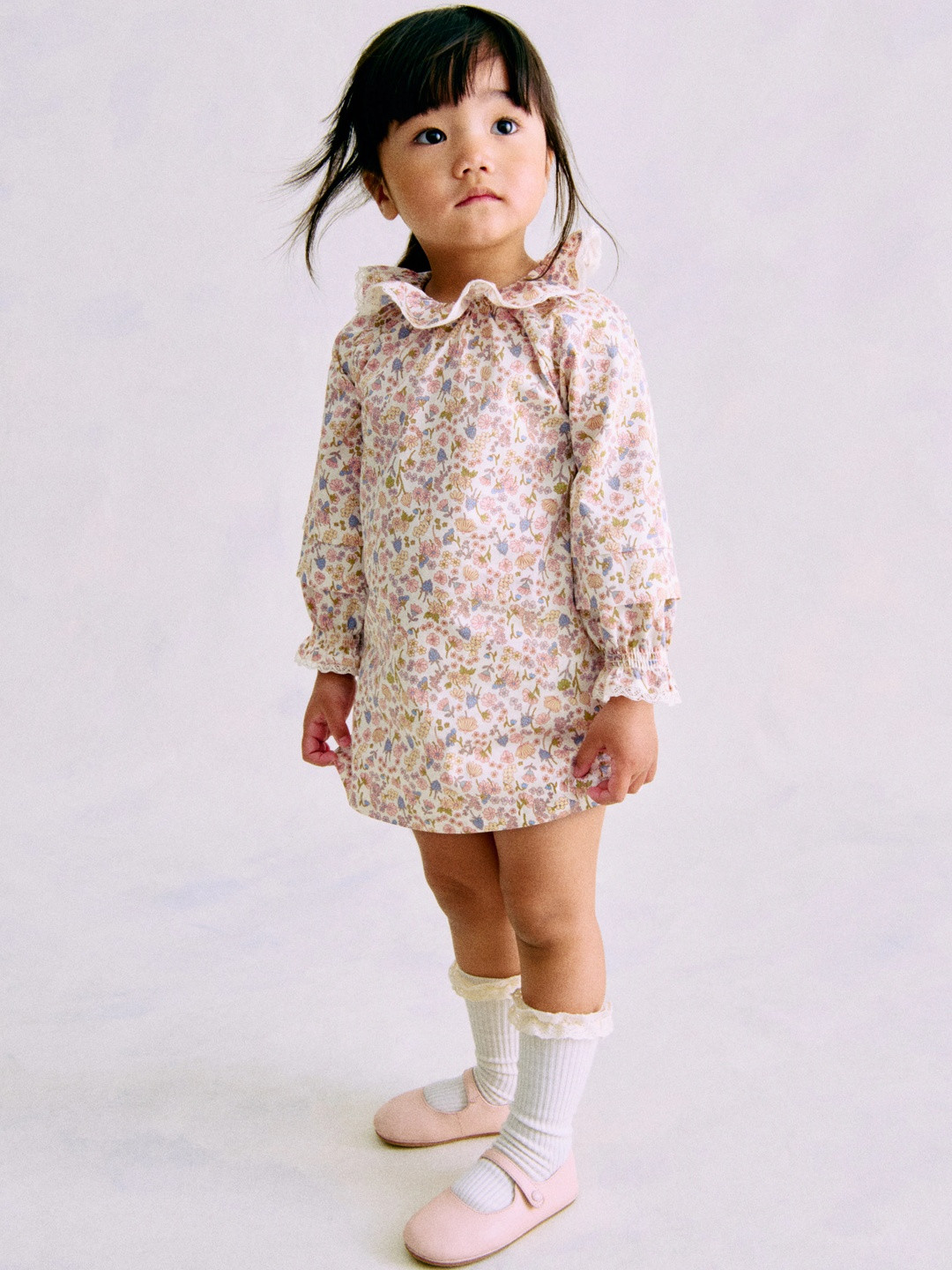 H&M 2-Piece Floral-Print Cotton Set