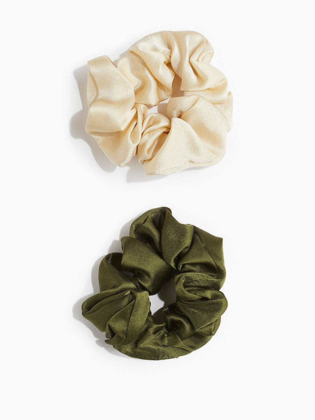 H&M 2-Pack Silk Scrunchies