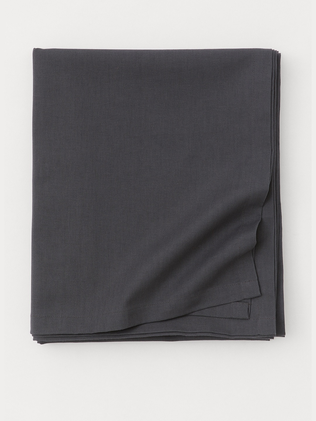H&M Charcoal Grey Cotton Tablecloth