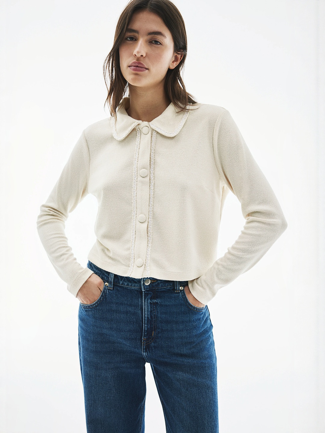 H&M Women Collared Cardigan