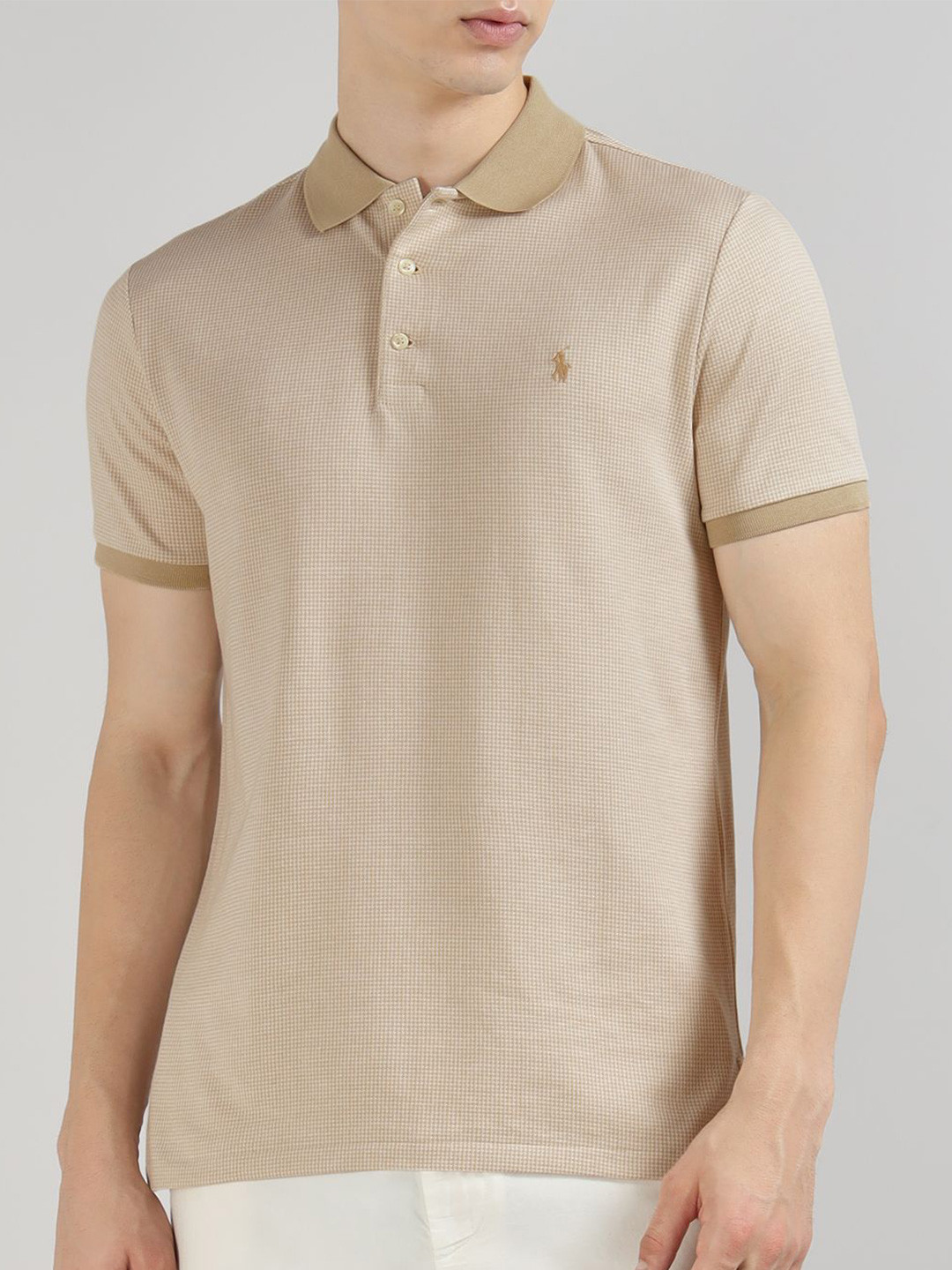 Polo Ralph Lauren Polo Collar Short Sleeves Pure Cotton T-Shirt