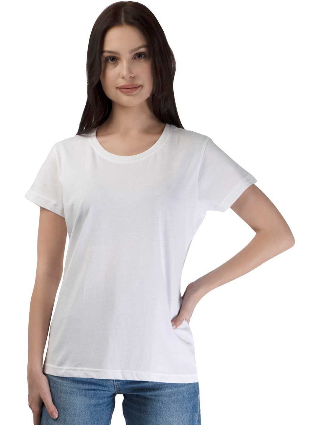 PRONK Round Neck Short Sleeves Cotton Regular Fit T-shirt