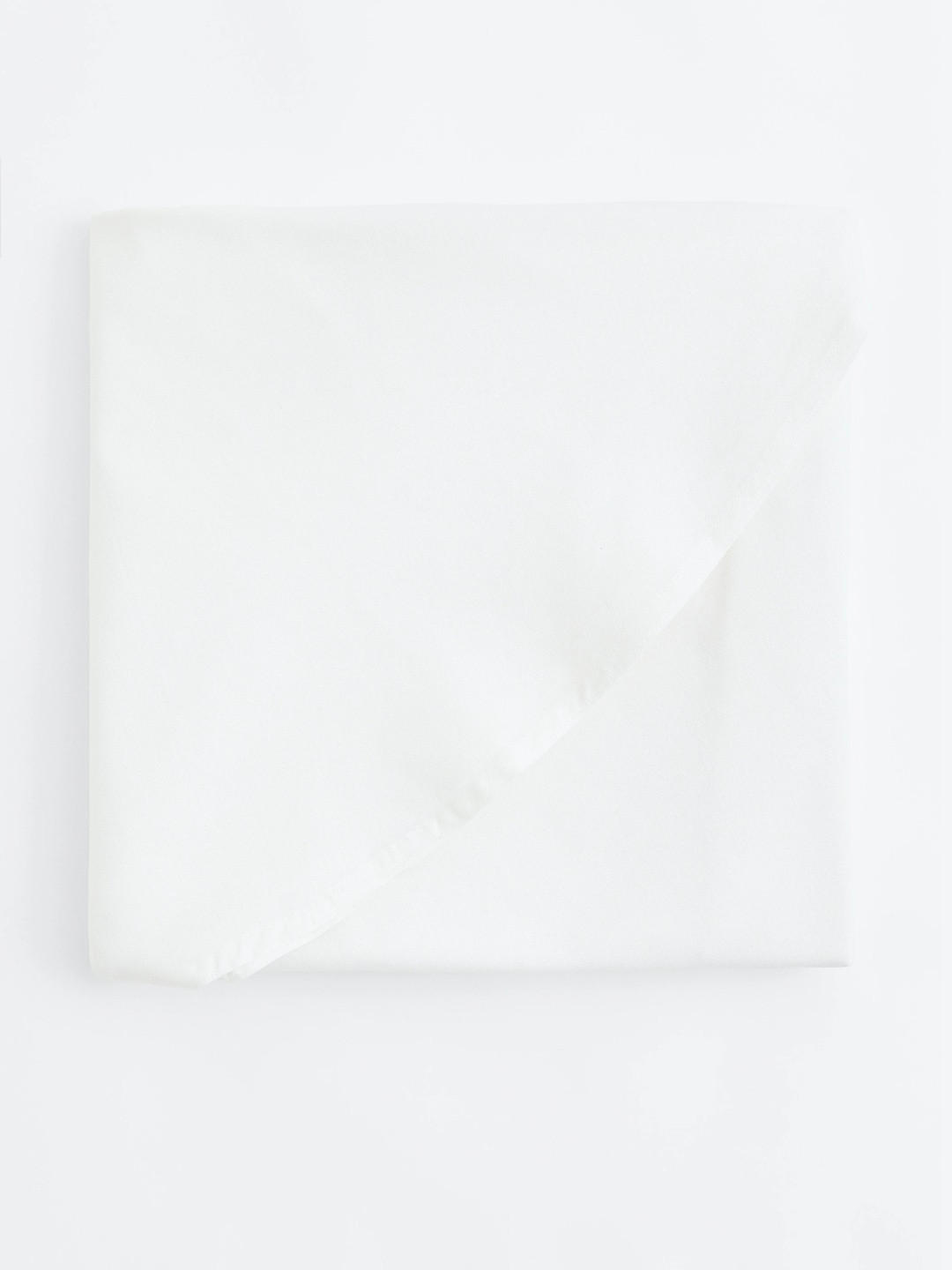 H&M White Round Pure Cotton Table Cloth