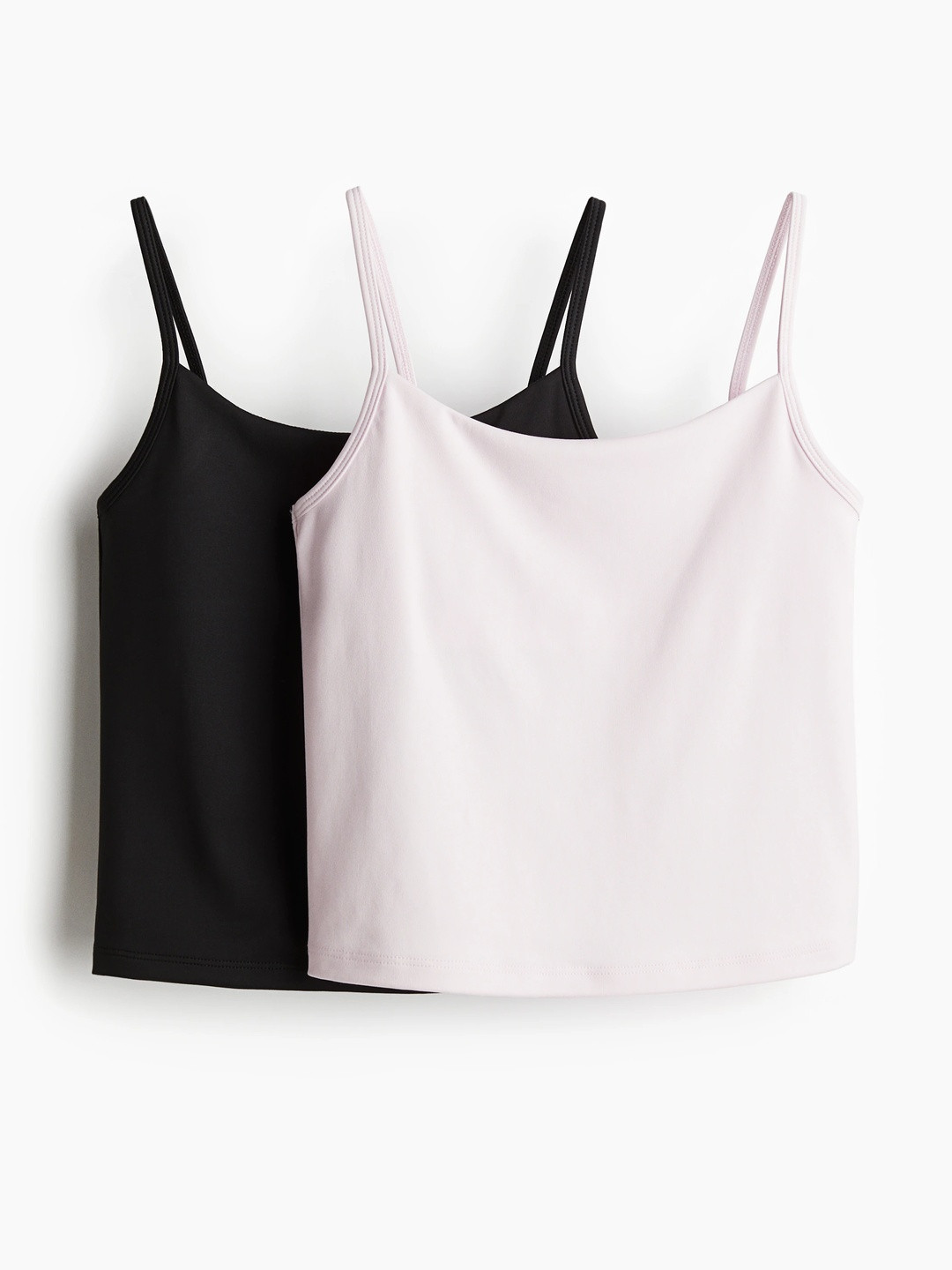 H&M 2-Pack Sports Tops In DryMove