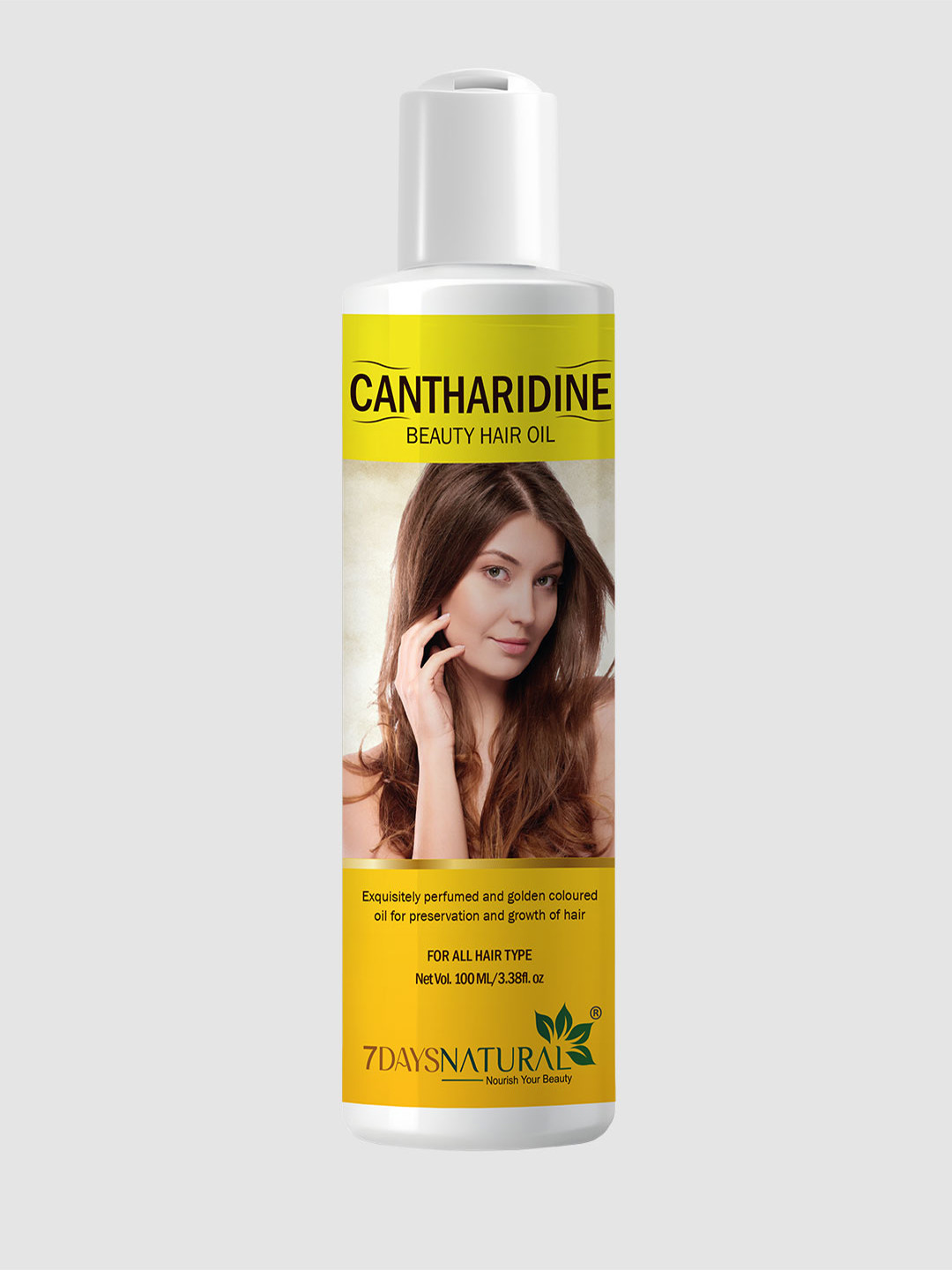 7DAYSNATURAL Cantharidine Hair Oil for Hair Fall & Breakage - 100ml